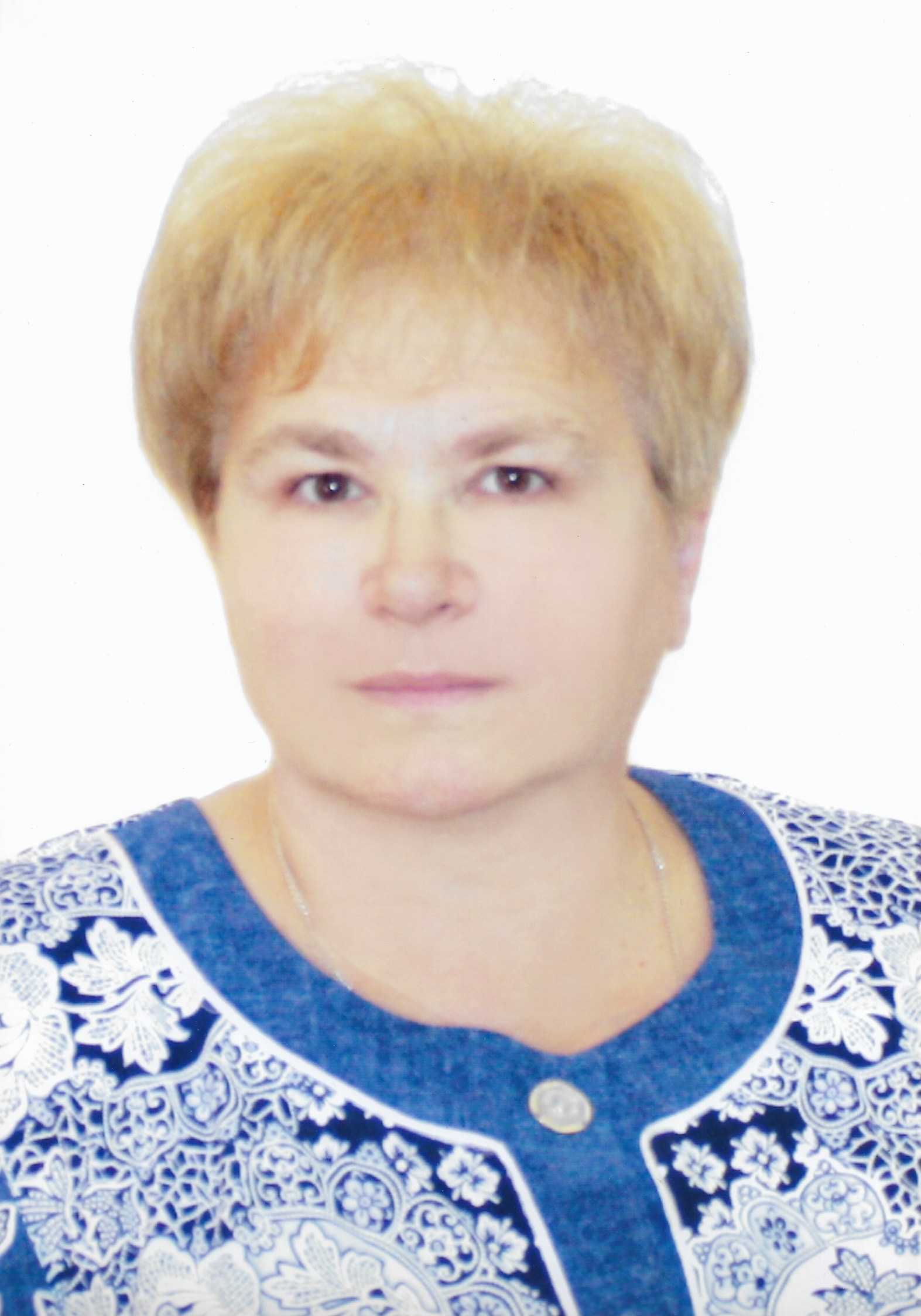 Пономарева Ольга Ивановна.